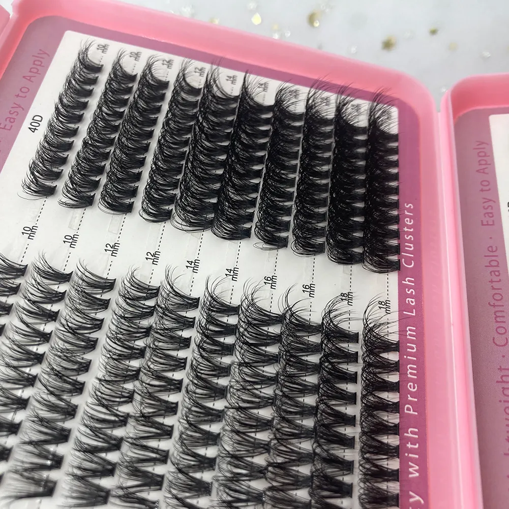 diy cluster lash extensions