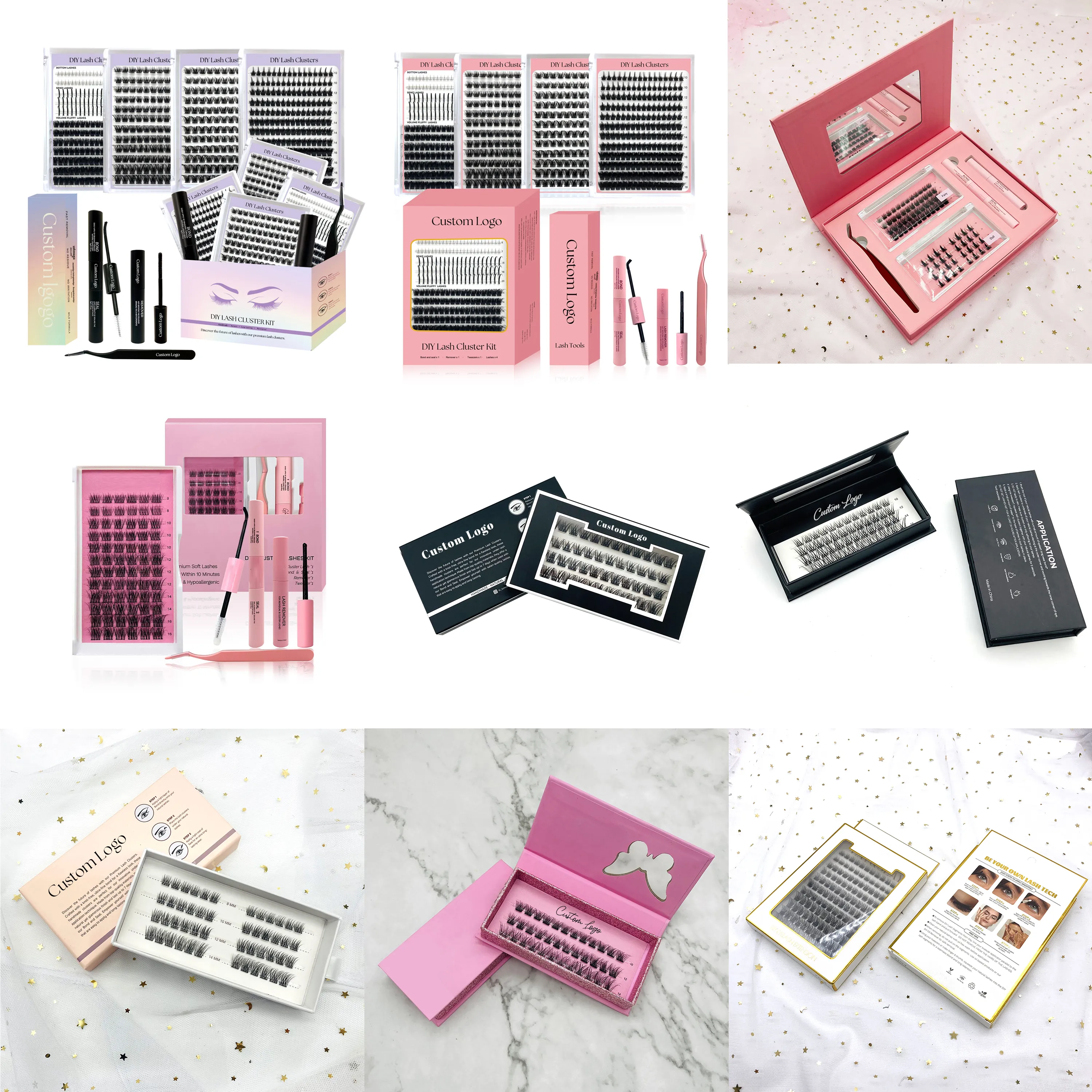 lash cluster box catalog
