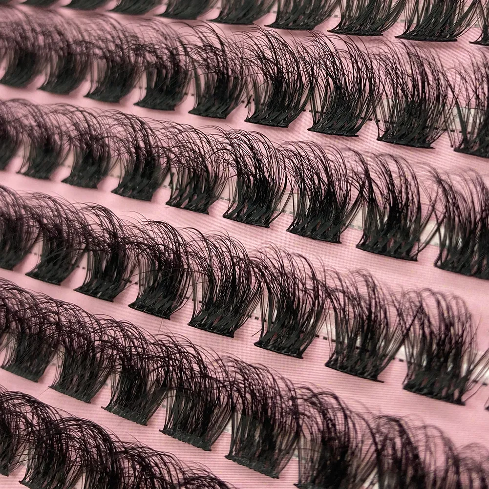 wispy lash clusters