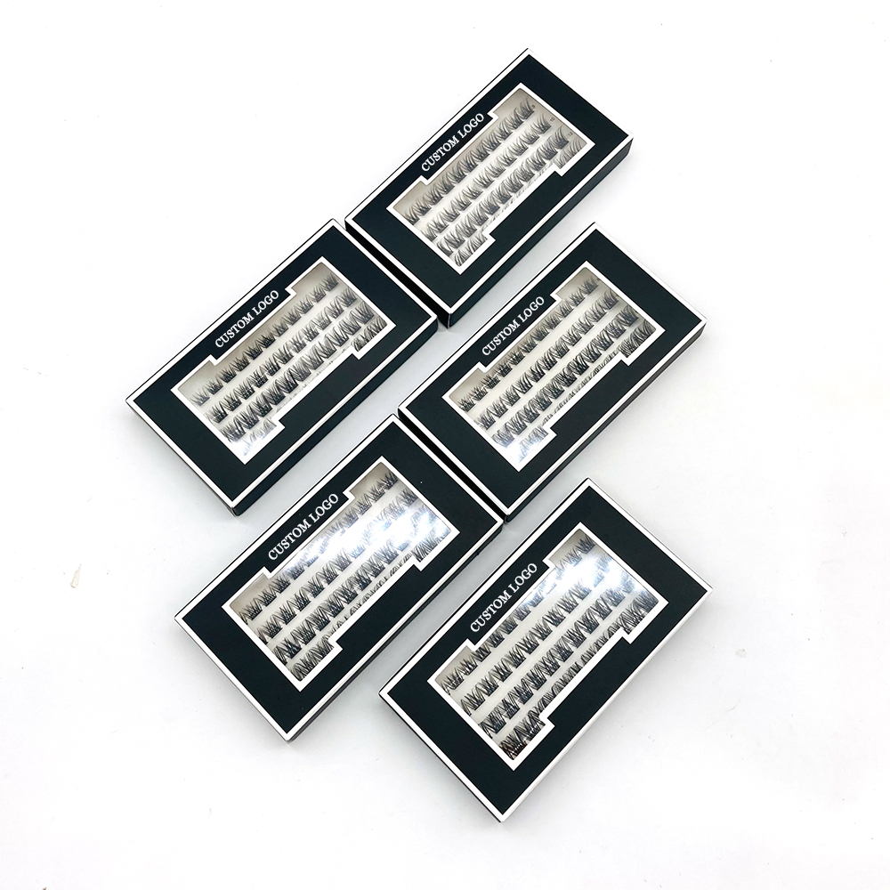 cluster individual eyelashes
