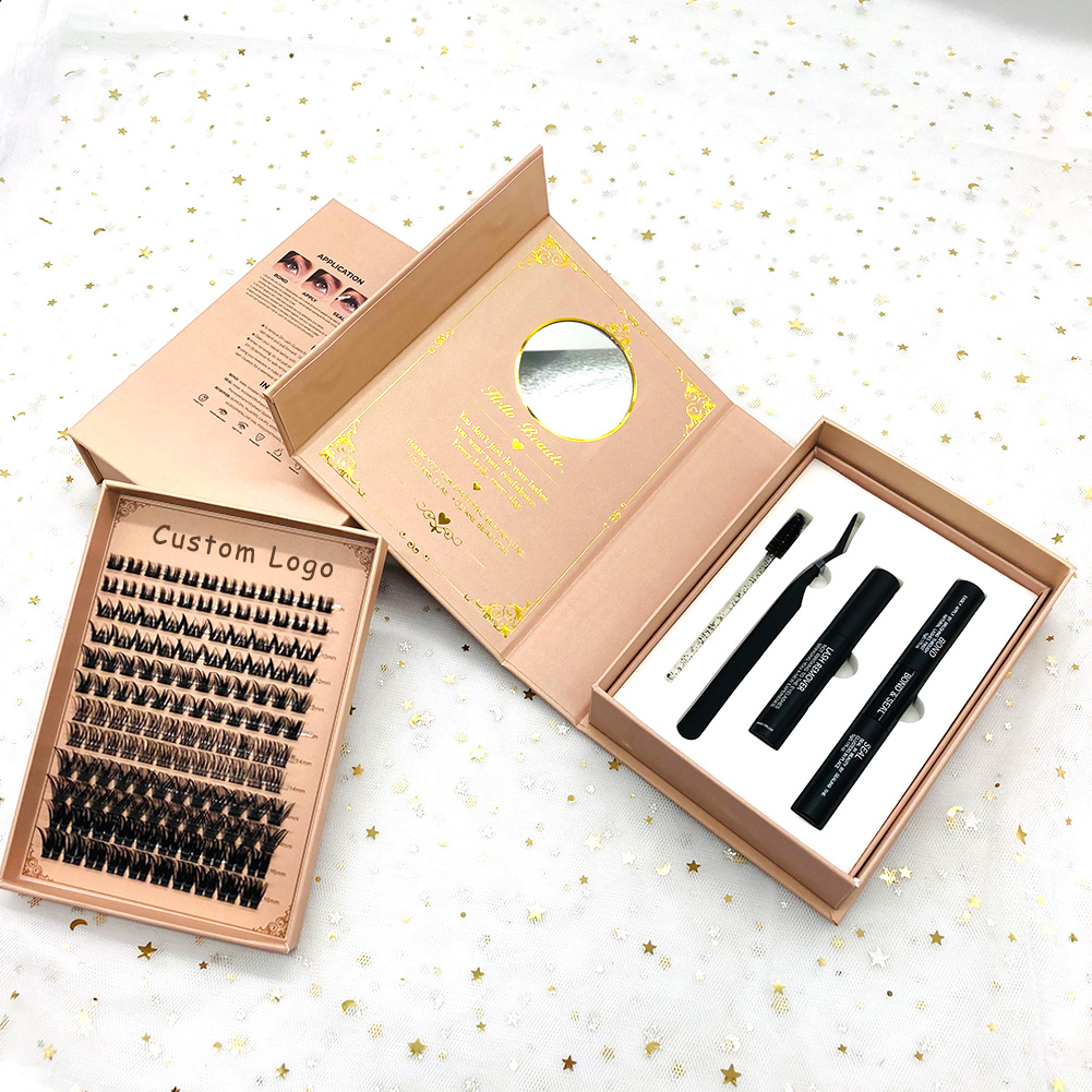 diy cluster lash extensions