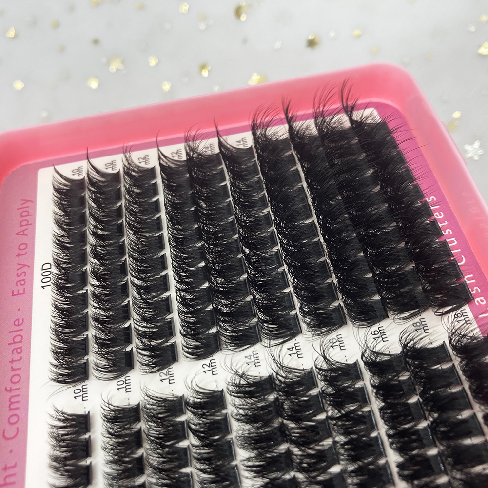 diy cluster lash extensions