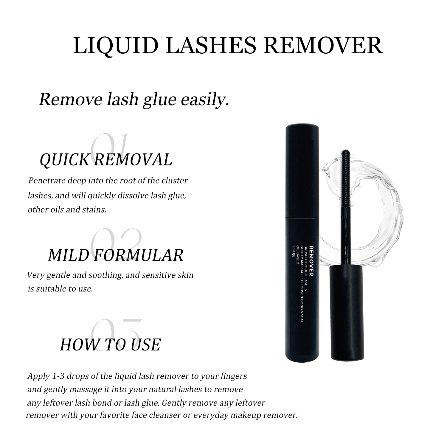 lash cluster remover