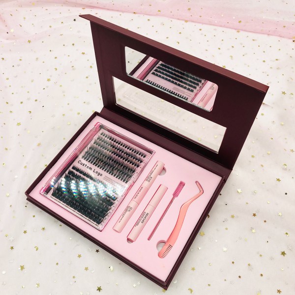diy cluster eyelash extensions