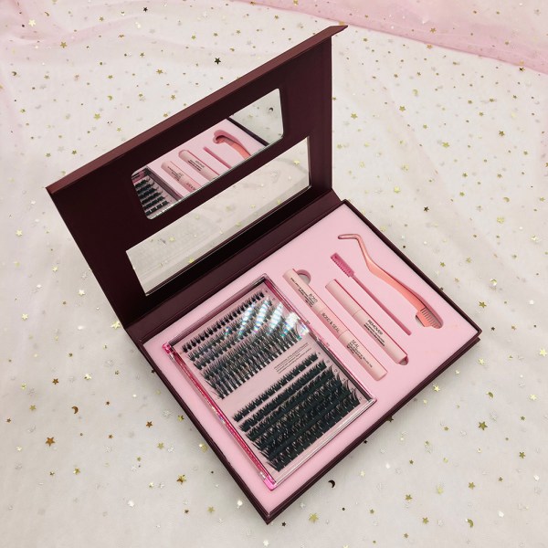 diy cluster eyelash extensions
