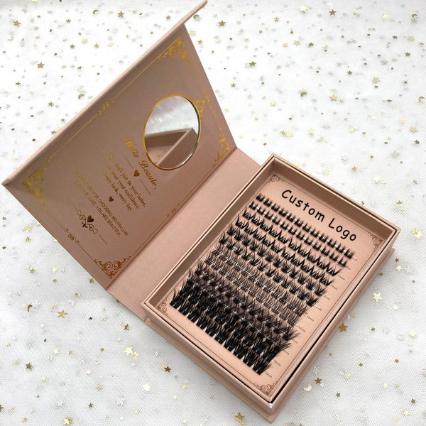 lash clusters with mirror