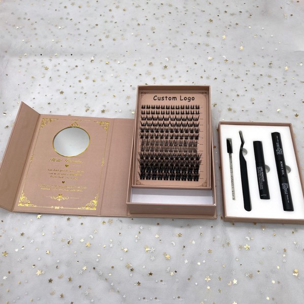 lash clusters with mirror