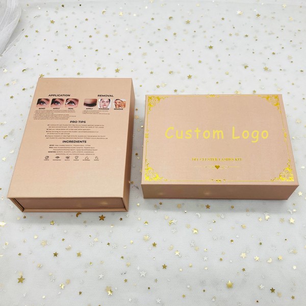nude color cluster lash kit