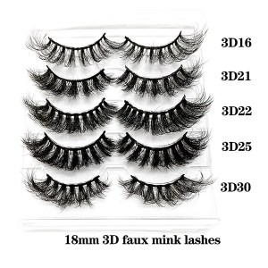 18MM 3D Faux Mink Lashes