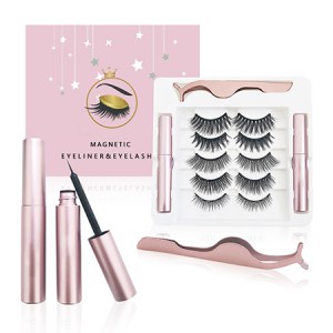 magnetic eyelashes with liner