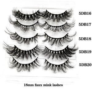 5DB series natural faux mink lashes