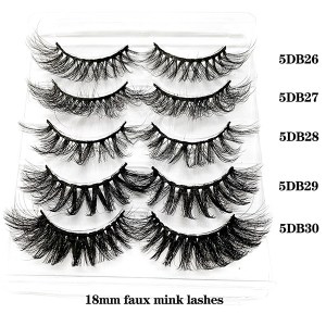 5DB series natural faux mink lashes