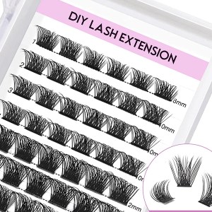 cluster lashes