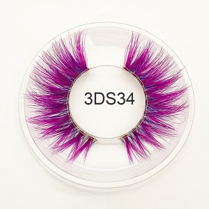 20mm colorful mink lashes
