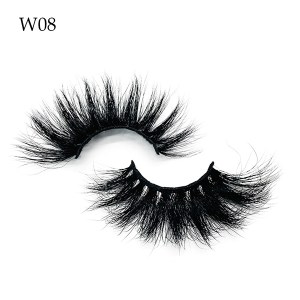 25mm mink lashes-W03