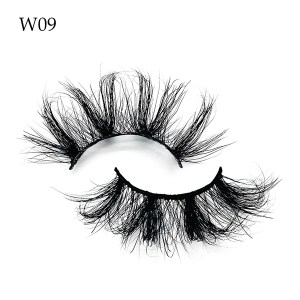 25mm mink lashes-W01