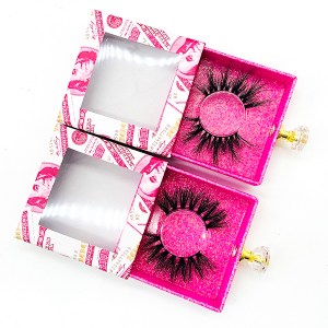 Square money case lash boxes with diamond handle