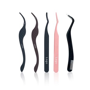 lash tweezers for clusters